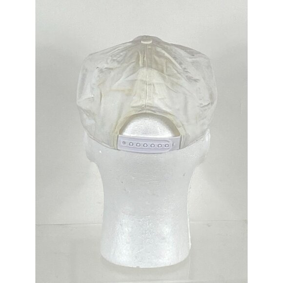 Vintage Mercedes Benz Logo Patch Snapback Hat Cap White F249 - Picture 4 of 8